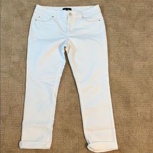 White House Black Market White Jeans